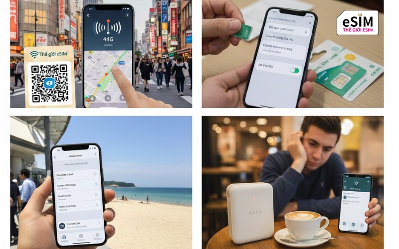 eSIM có ổn định không? eSIM vượt trội nhờ kết nối nhanh qua mã QR, tiện lợi và ổn định hơn SIM vật lý.